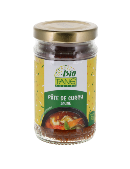 BIO PATE CURRY JAUNE