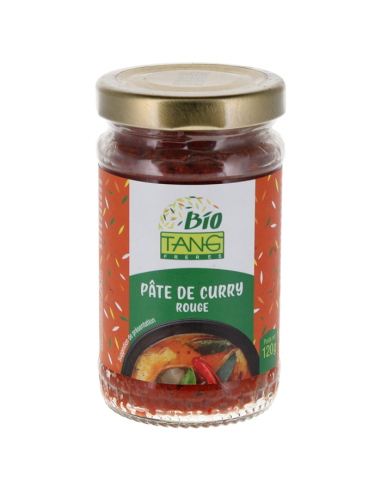 BIO PATE CURRY ROUGE