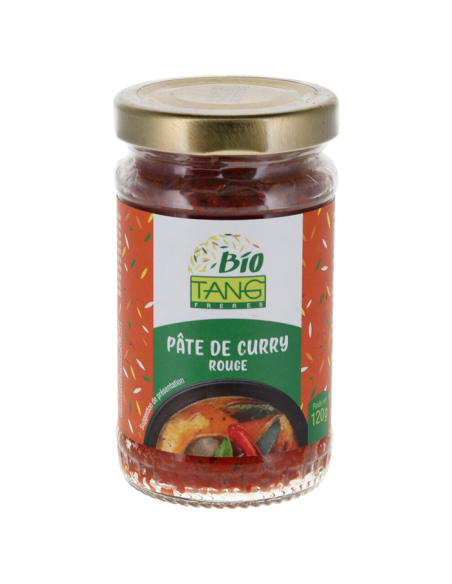 BIO PATE CURRY ROUGE