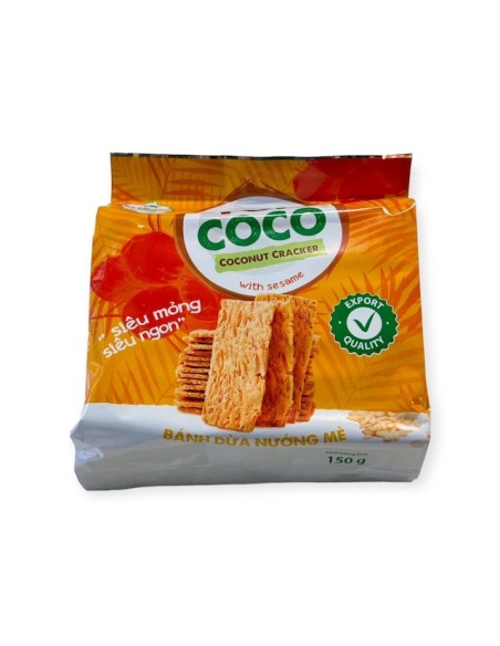 CRACKERS COCO SESAME VN TOP COCO 150G