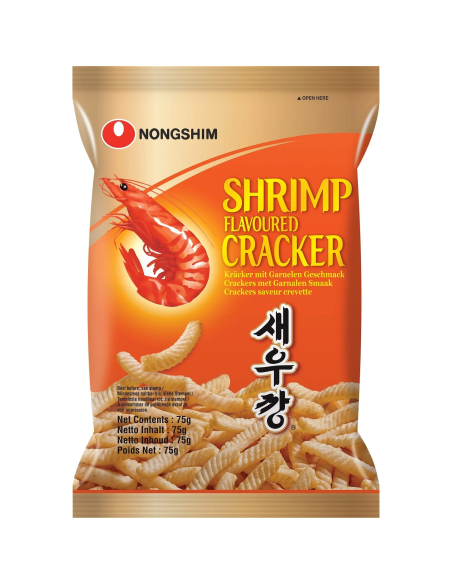 CRACKERS CREVETTE NONGSHIM 75G*20/CT