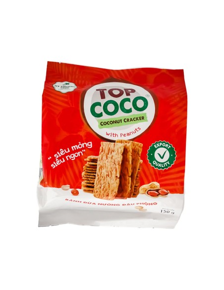 CRACKERS COCO ARACHIDE VN TOP COCO 150G