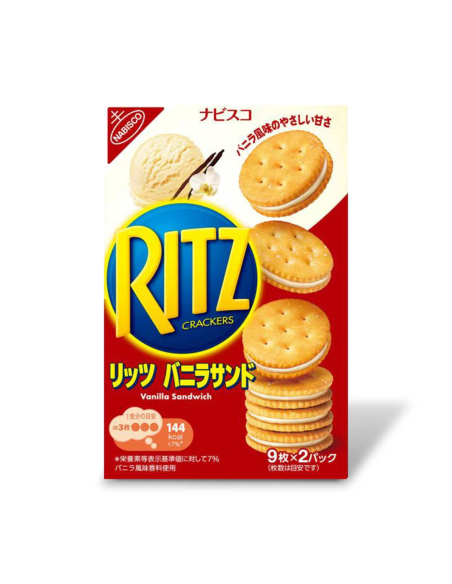 RITZ SANDWICH CRACKER VANILLE 164G