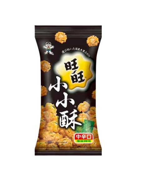 MINI CRACKERS RIZ ALGUE PIMENTE WAIWAI 60G