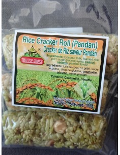 CRACKER RIZ PANDAN T.T.CHOICE 100G