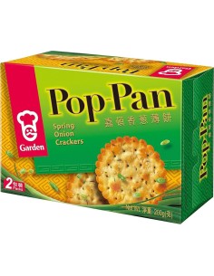 CRACKERS AUX CIBOULE GARDEN 200G