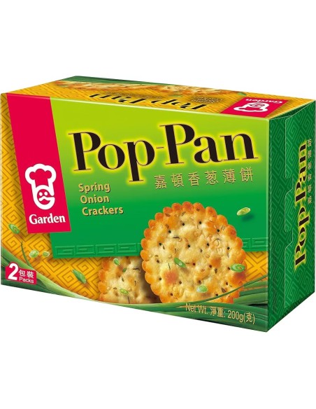 CRACKERS AUX CIBOULE GARDEN 200G