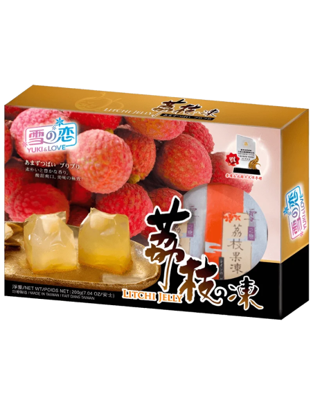 GELEES LITCHI YUKI et LOVE 200G