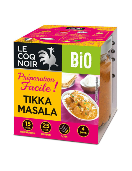 BIO PREPA TIKKA MASALA LE COQ NOIR