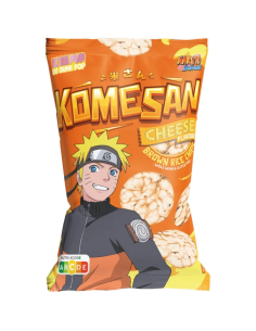 CHIPS RIZ BRUN FROMAGE KOMESAN NARUTO 60G