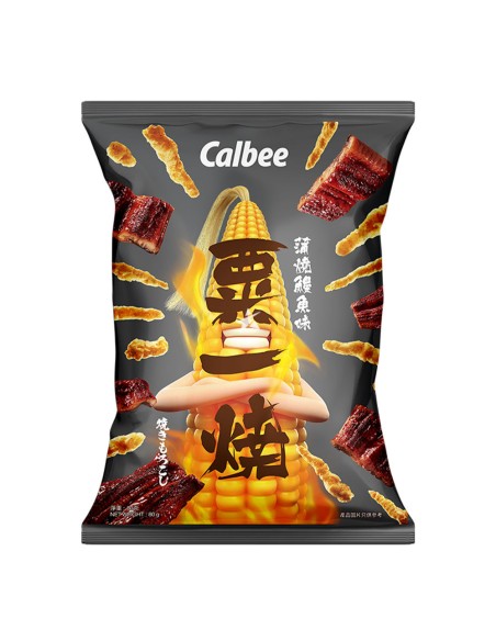 CHIPS GRILL A CORN KABAYAKI  GRILL CALBEE 80G