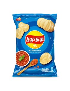 CHIPS ITALIAN RED MEAT LAY'S 70G