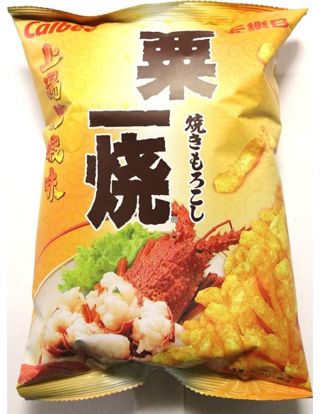 CHIPS GRILL A CORN HOMARD CALBEE 80G