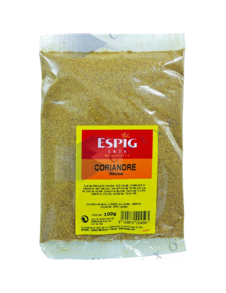 CORIANDRE MOULUE ESPIG 100G