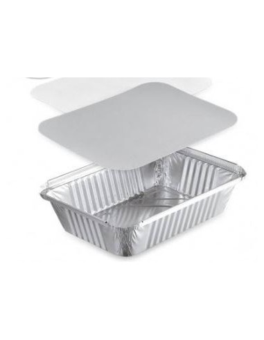 BARQUETTE ALU 2PORTION R2-08L 670ML 100P