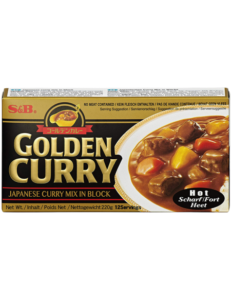 CURRY GOLDEN S&B EPICE 220G