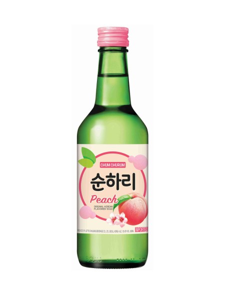 SOJU PECHE CHUM CHUM 13% 350ML*20/CT