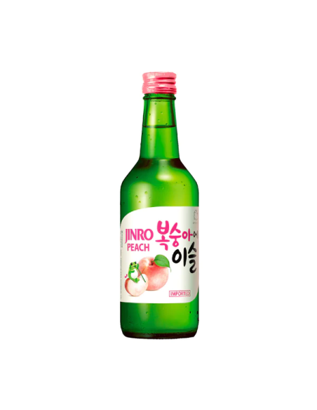 SOJU PECHE  JINRO 13% 350ML