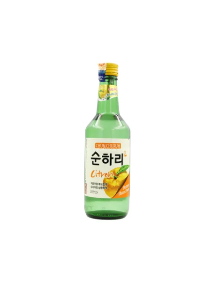 SOJU CITRON YUZU CHUM CHURUM 12% 360ML*20/CT