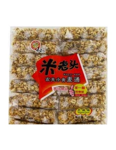 BARRE CEREALE AUX SESAMES UNCLE POP 400G