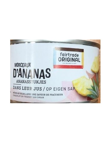 BIO ANANAS MORC.SIROP FAIRTRADE 227G
