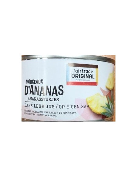 BIO ANANAS MORC.SIROP FAIRTRADE 227G