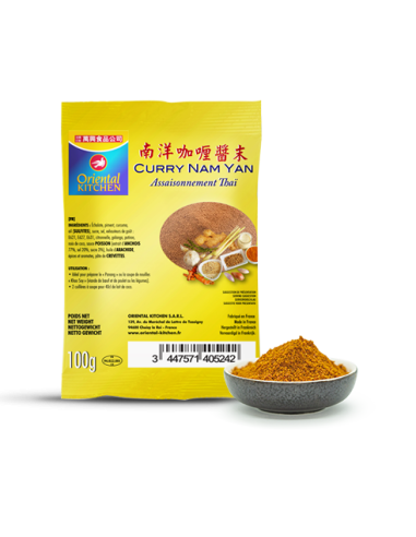 POUDRE CURRY NAM YAN ORIENTAL 100G