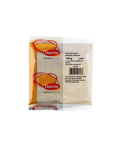 POUDRE CURCUMA DUCROS 100G*15/CT