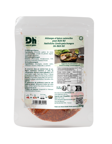 MELANGE EPICE SOUPE BOEUF BUN BO DH FOODS 25G