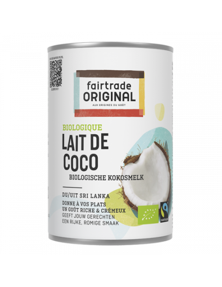 BIO LAIT COCO FAIR TRADE 400ML