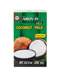 LAIT COCO UHT AROY-D 250ML*36/CT