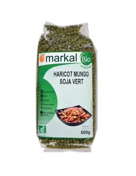 BIO HARICOT MUNGO VERT 500G