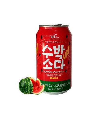 BIO SODA PASTEQUE SFC 350ML*24/CT