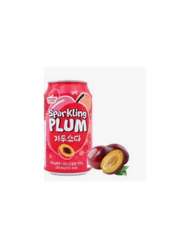 BIO SODA PLUM SFC 350ML*24/CT