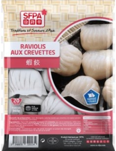 RAVIOLI CREVETTE HAKAO SFPA 20P
