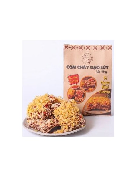 BISCUIT RIZ BRUN ALGUE-COM CHAY GAO LUT SUN SNACK 200G