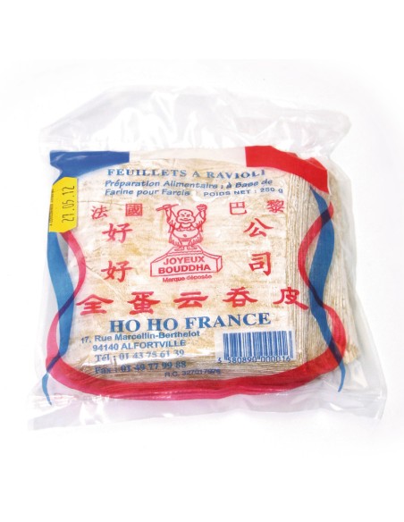 FEUILLE RAVIOLI HOHO 250G