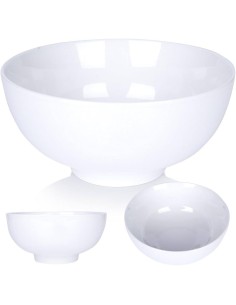BOL SOUPE POCELAINE BLANC 20CM MINH LONG
