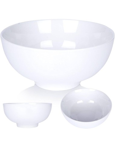 BOL SOUPE POCELAINE BLANC 20CM MINH LONG