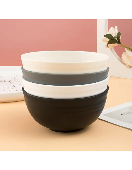 BOL SOUPE PLASTIQUE RAYE MOYEN