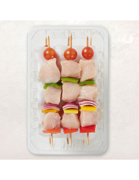 BROCHETTE POULET AVEC POIVRON 1KG