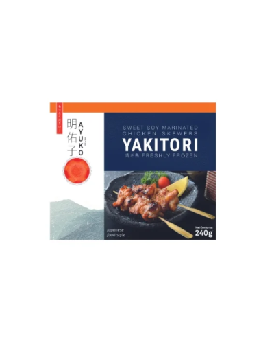 BROCHETTE PLT YAKITORI AYUKO 240G*12/CT