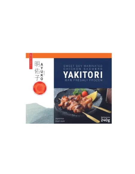 BROCHETTE PLT YAKITORI AYUKO 240G*12/CT