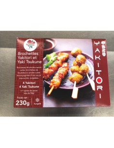 BROCHETTE YAKITORI et YAKITSUKU RED ROSE 230G*10/CT