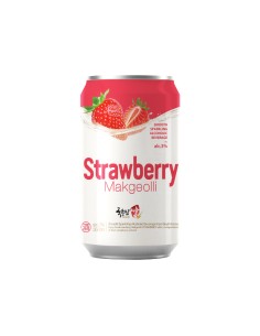 VIN DE RIZ MAKGEOLLI FRAISE 3% 350ML