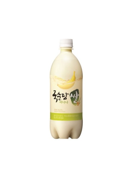 VIN DE RIZ MAKGEOLLI BANANE 4% 750ML