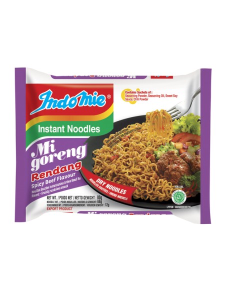 NOUILLE A.BOEUF INDOMIE 80G