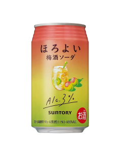 SODA PRUNE SUNTORY HOROYOI ALC 3% 350ML