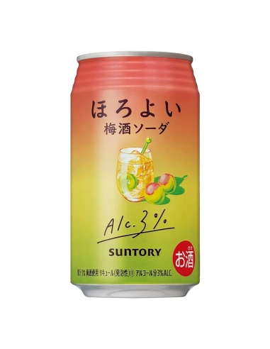SODA PRUNE SUNTORY HOROYOI ALC 3% 350ML