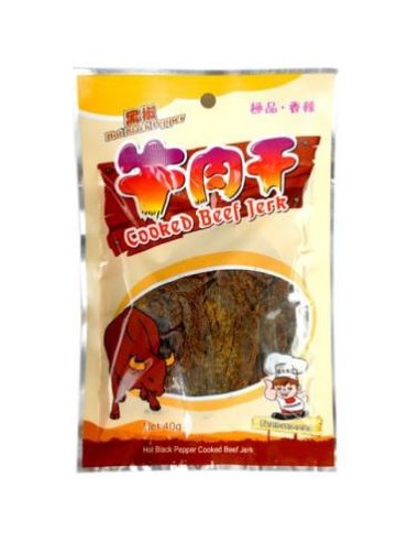 BOEUF SECHE POIVRE NOIR 40G